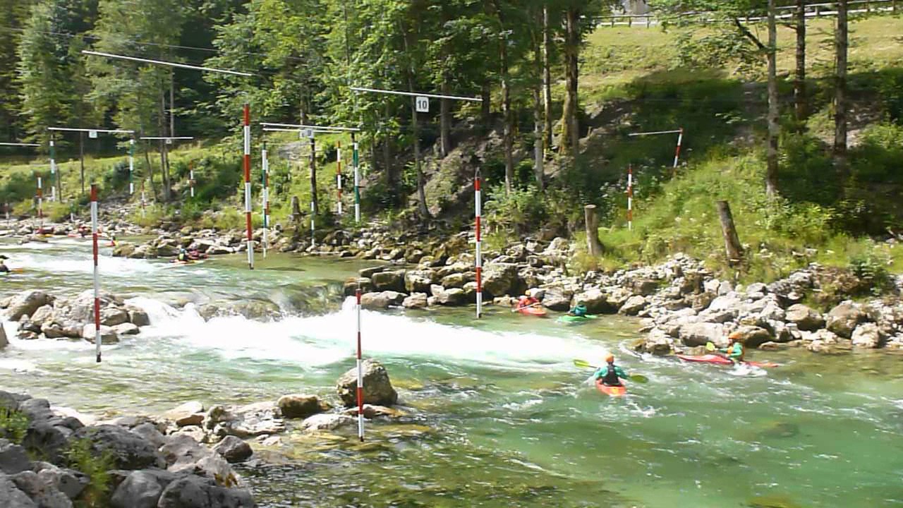 Wildalpen,  Kajakkurs auf der Salza