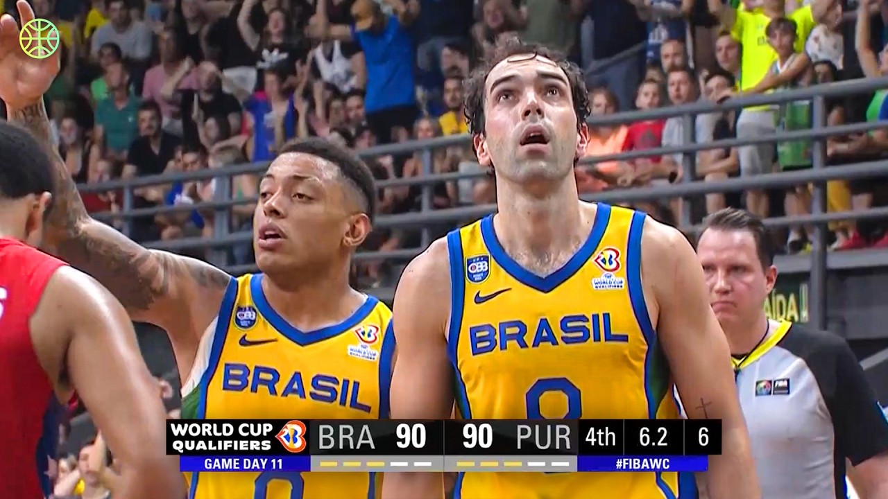CRAZY ENDING | Brazil vs. Puerto Rico | FIBA Basketball