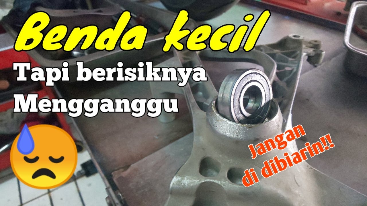 GANTI BEARING ARM RODA BELAKANG PCX | MODIFIKASI PCX LOKAL (K97)