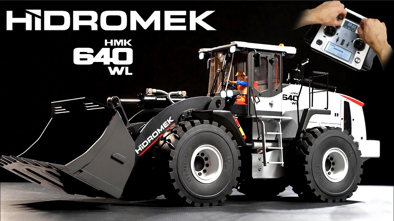 HIDROMEK hmk 640 WL - Wheel Loader RC - EXCAVADORAS RC Trucks