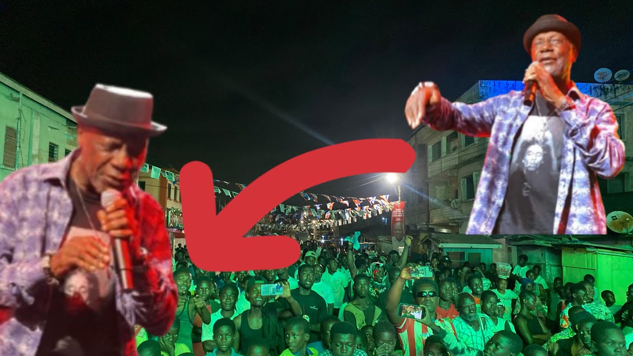 Gyedu Blay Ambolley Live Band Performance At Sekondi 🔥