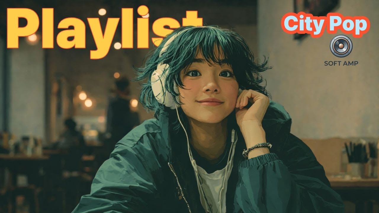 Playlist💖11 часов Сити-поп без рекламы🚗Музыка для поездки домой🎧Музыка для кафе·Для работы