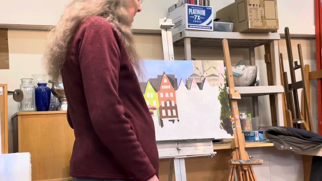 Back Door Studio Painters - critique by Kathleen Buck - November 2023
