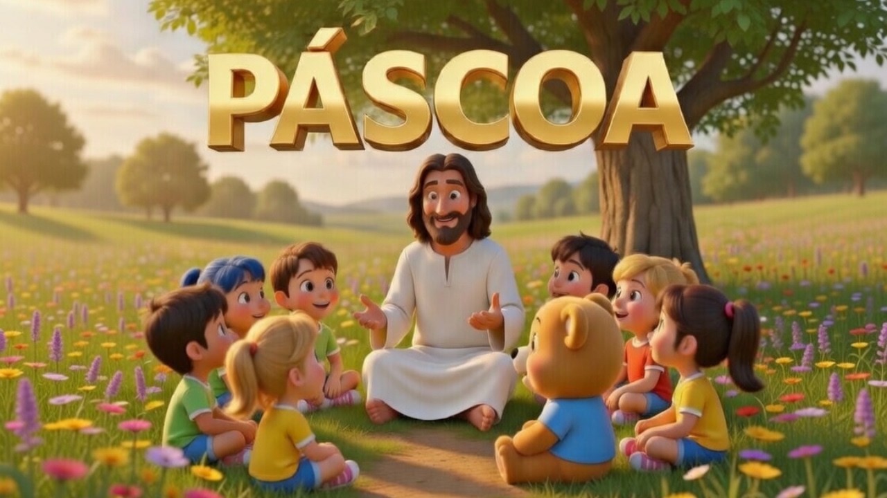 Páscoa de Jesus | Música Cristã Infantil | Louvorsinho Kids