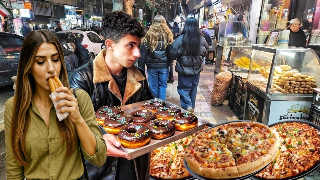 IRAN Daily life these days!! Despite the challenges They're Still Enjoy STREET FOOD & Smiling Life❤️