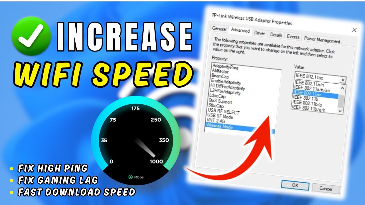 How to Increase WiFi Speed in Windows | Get Faster Internet On Any PC