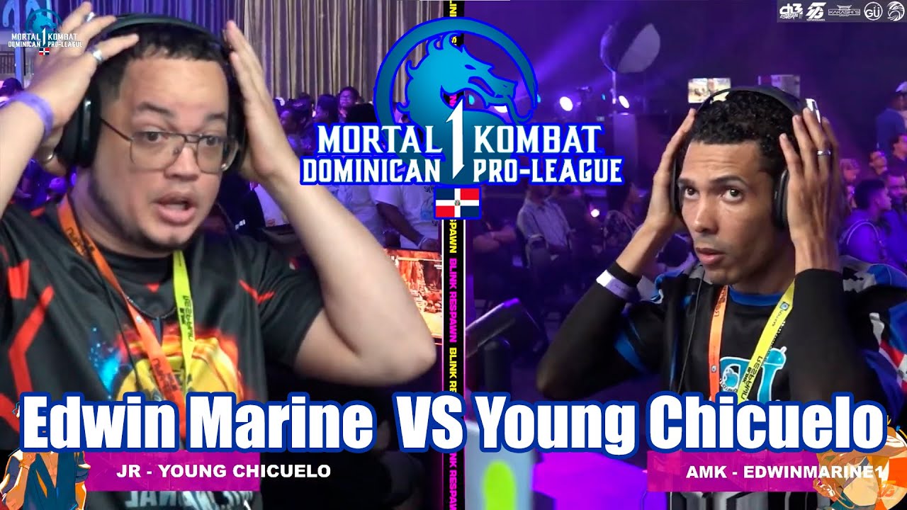 Edwin Marine VS Young Chicuelo FINAL DOMINICAN PRO-LEAGUE - Mortal Kombat 1