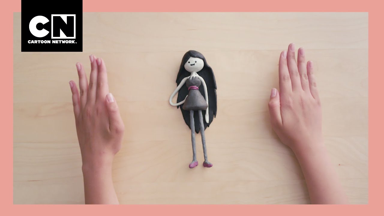 Cómo hacer a Marceline en plastilina | Estacas | Cartoon Network