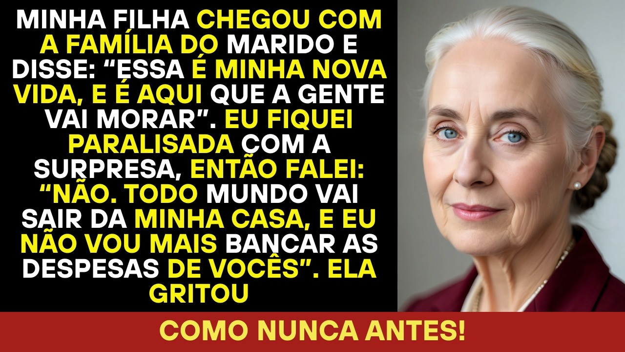 Minha filha voltou com a família do marido e disse: “Essa é minha nova vida e vocês moram aqui”