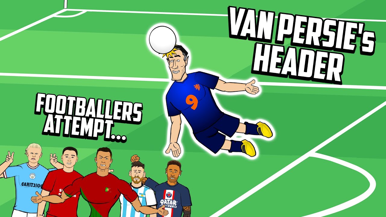 ROBIN VAN PERSIE'S EPIC HEADER! 💥 Footballers Attempt (Frontmen 5.2 Starring Ronaldo Messi Mbappe)
