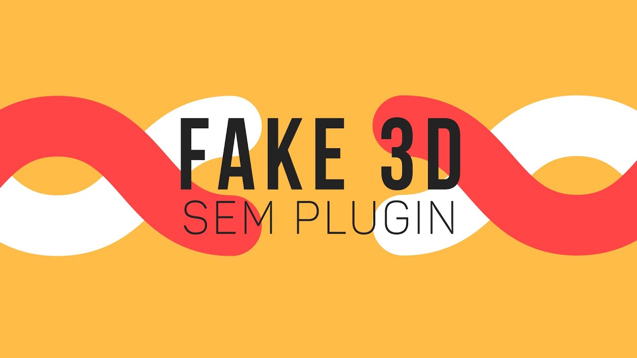 TUTORIAL DE AFTER EFFECTS - COMO FAZER UM FAKE 3D