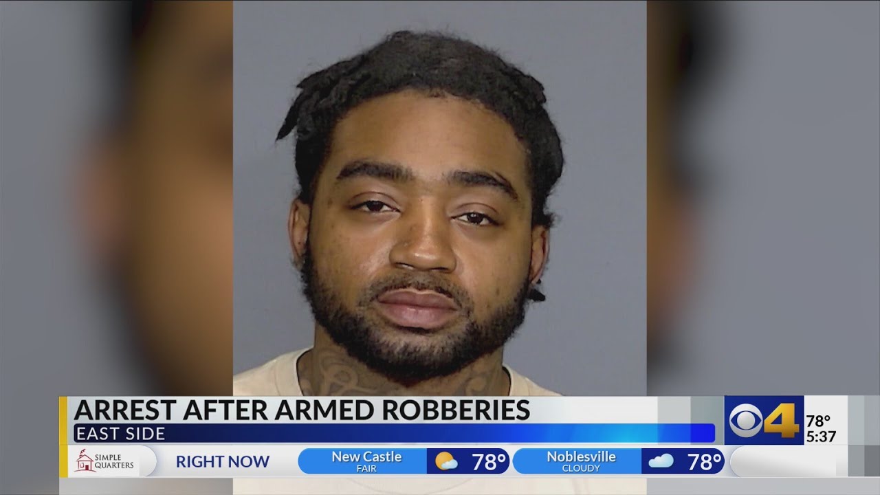 IMPD arrests man for series of 5 armed robberies in less than 3 weeks