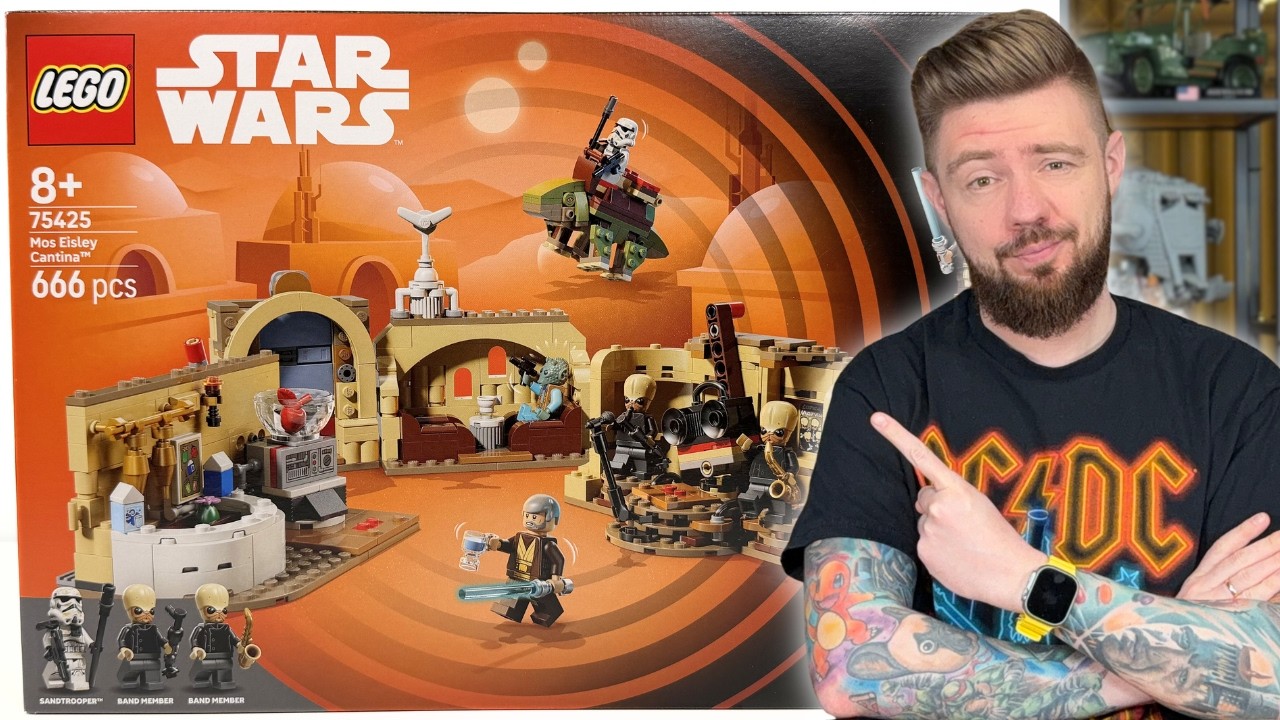 KANTYNA MOS EISLEY 🎷 LEGO STAR WARS 75425 RECENZJA