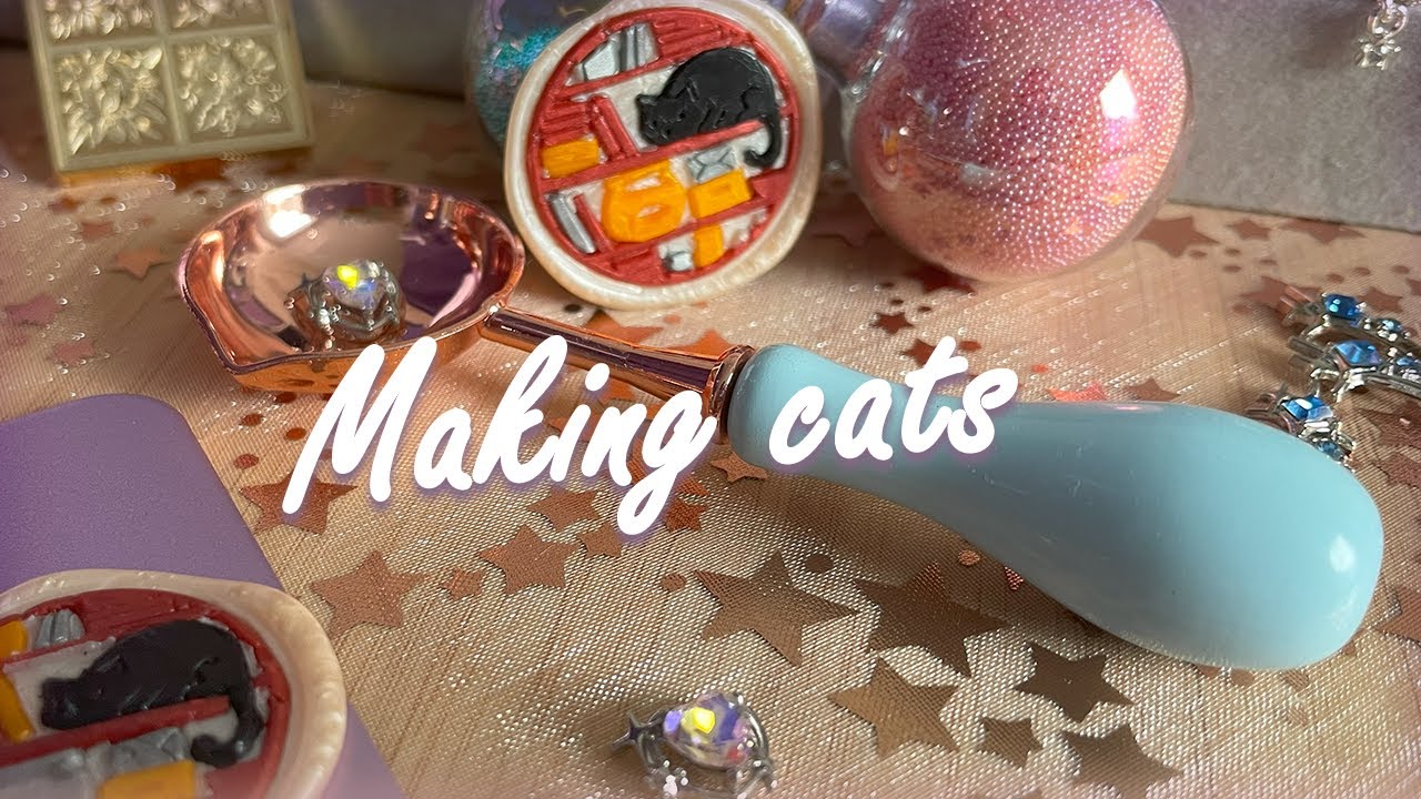 💫WAX SEALING CATS💫