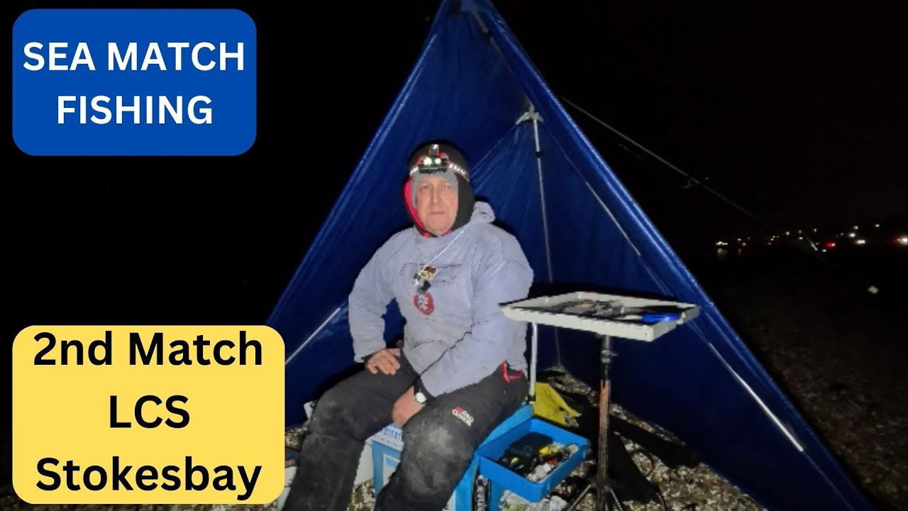LCS Rd 2. Second LCS Match of the season. Stokes Bay, Gosport. Sea Match Beach Fishing UK Feb 2025