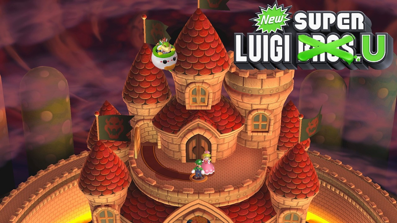 ФИНАЛЬНЫЙ МИР + ФИНАЛЬНАЯ БИТВА С БОССОМ + КОНЦОВКА!! Новый Super Luigi U Deluxe для 2 игроков!