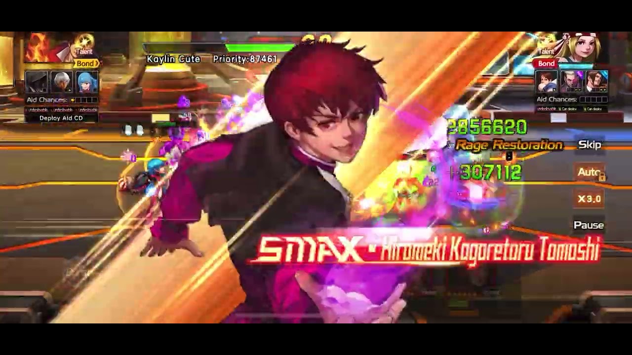 Game KOF’98: Không ngờ Chris Hoả Nổi Loạn cầm hồn lực cuồng chiến khoẻ thế này