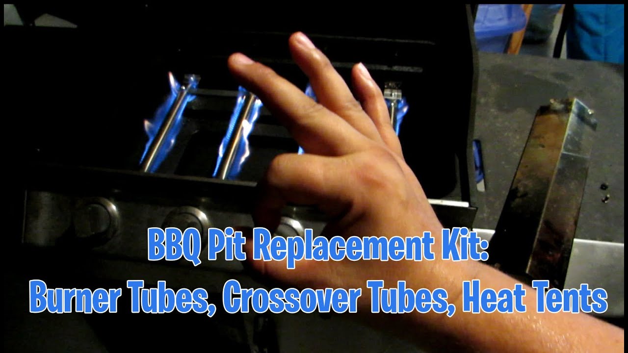 Char-Broil BBQ Replacement Kit: Burner Tubes, Crossover Tubes and Heat Tents