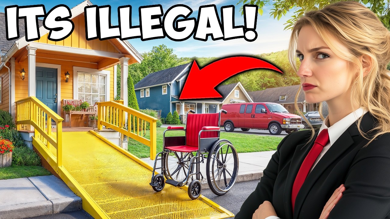 r/JustNoHOA - HOA Fined Me For disabled friendly Property!