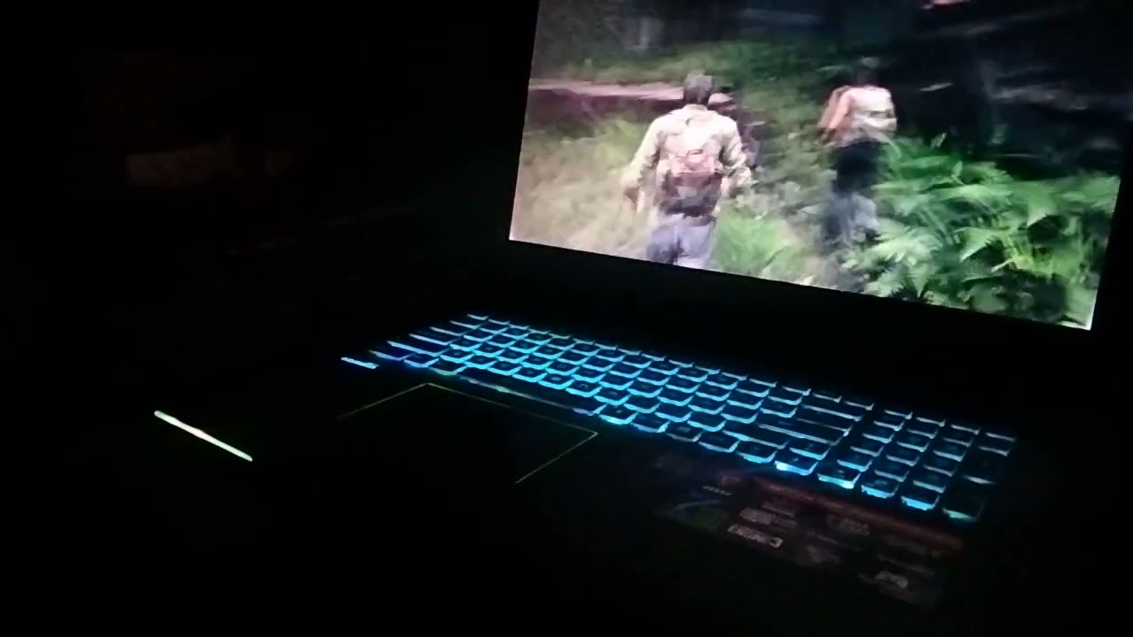 MSI GT72 VR 7RE GTX1070 HIGH SETTING LAST OF US REMASTERED