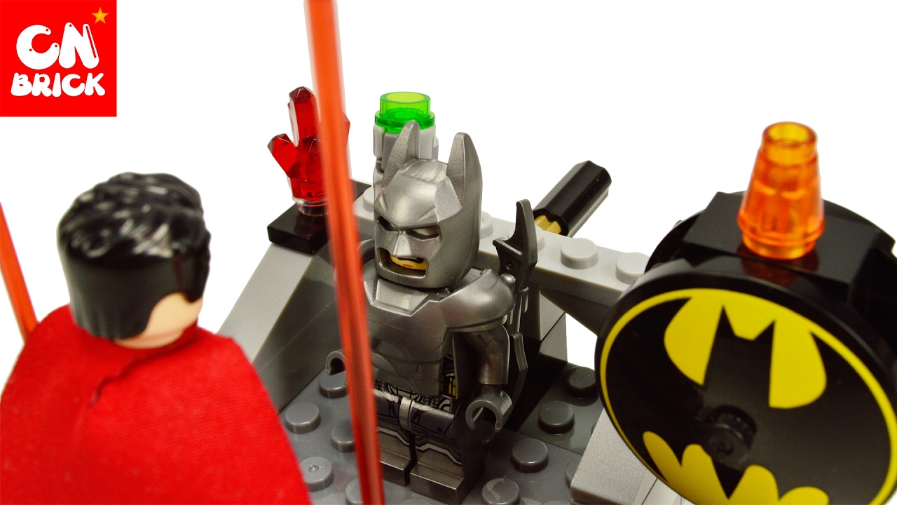 Unoffical LEGO MODIFIED BUILD BATMAN V SUPERMAN CLASH OF HEROES 76044 lego videos