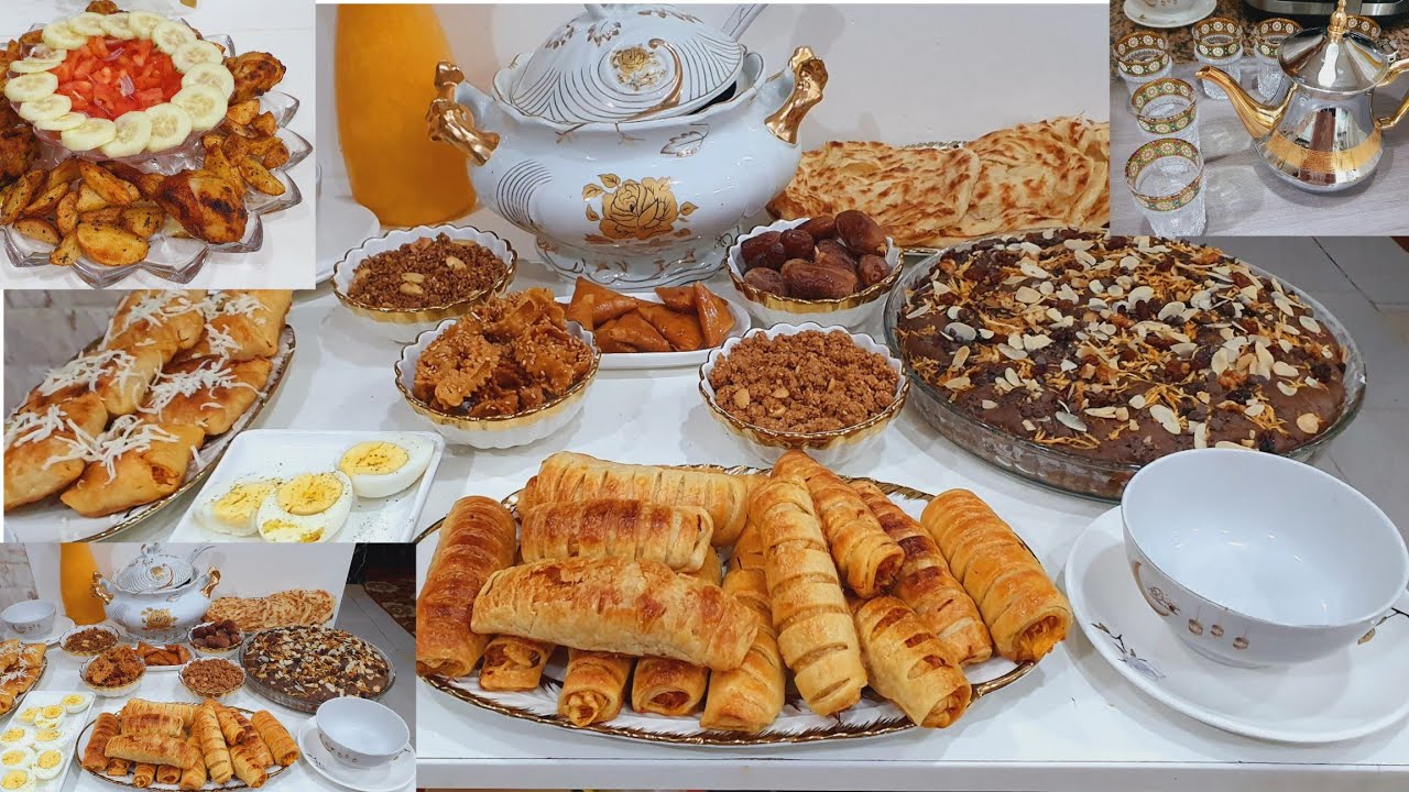 فطور رمضان ساهل وسريع🌛مملحات بعجين المسمن دفعة كلشي على النهار قصير 👌#فطور_رمضان#مملحات_لعجين_المسمن