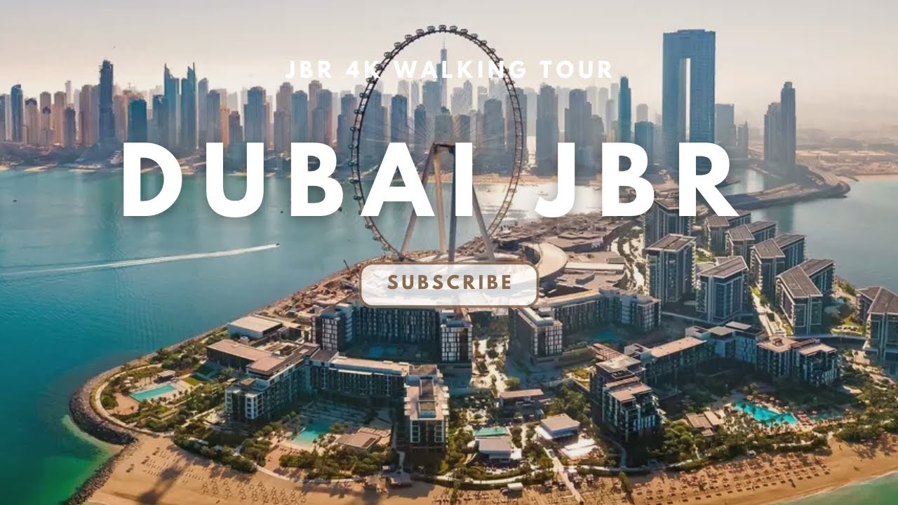 4K JBR Virtual Walking Tour- Discover UAE