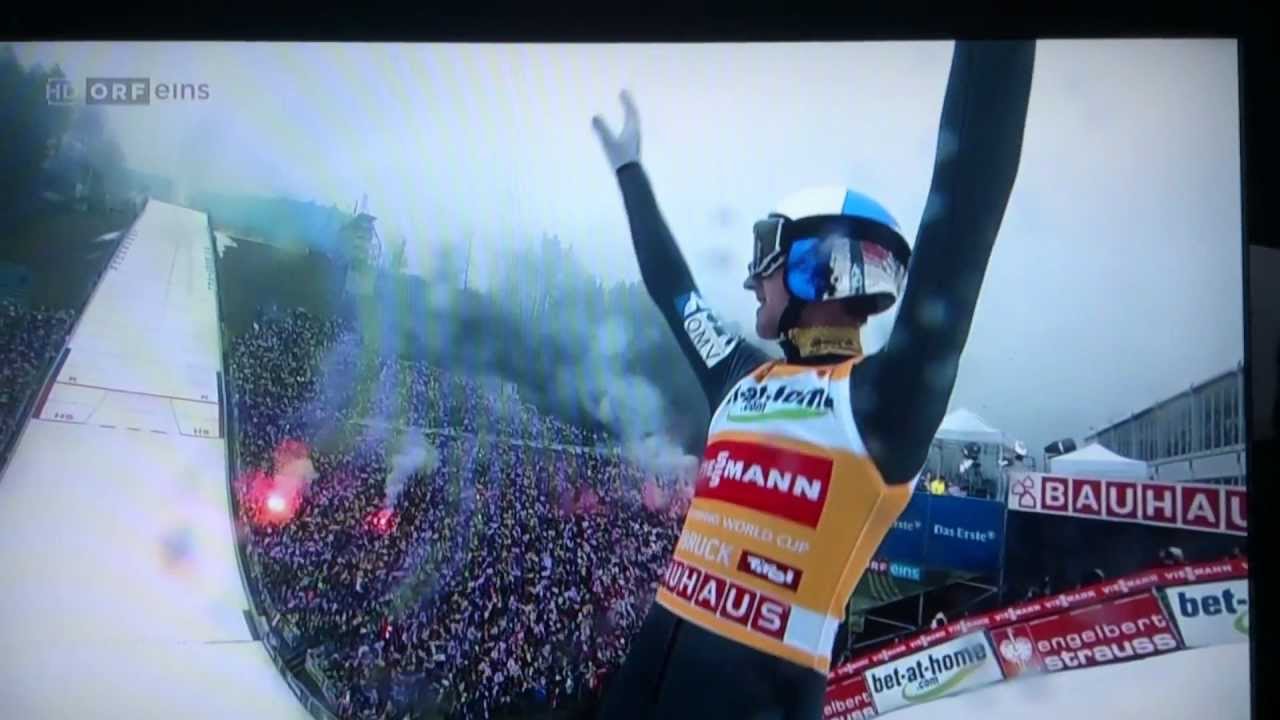 Gregor Schlierenzauer Vierschanzentournee Sieg in Innsbruck 2013 (Full HD)