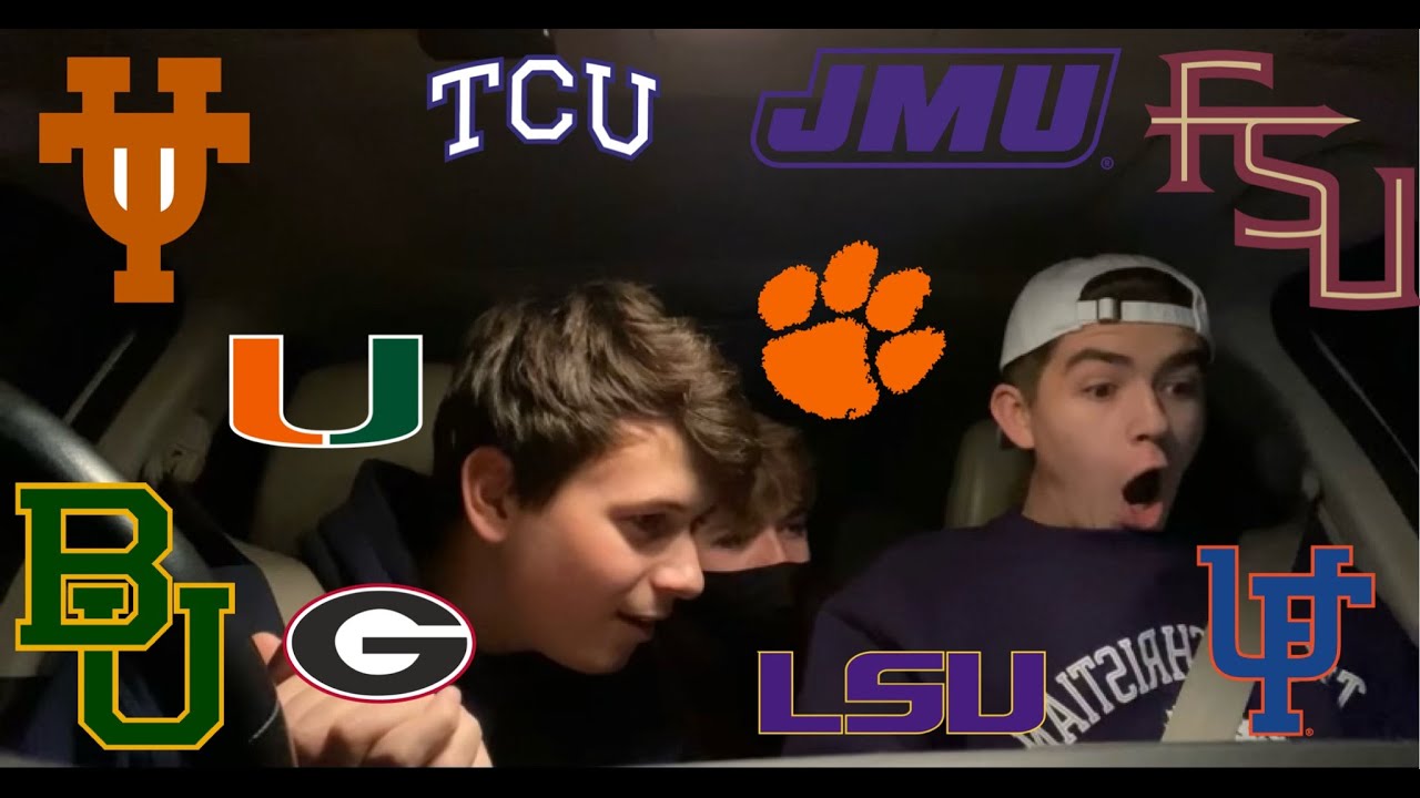 COLLEGE DECISION REACTIONS 2021!! average student who applied to 10 schools, 9 out of state
