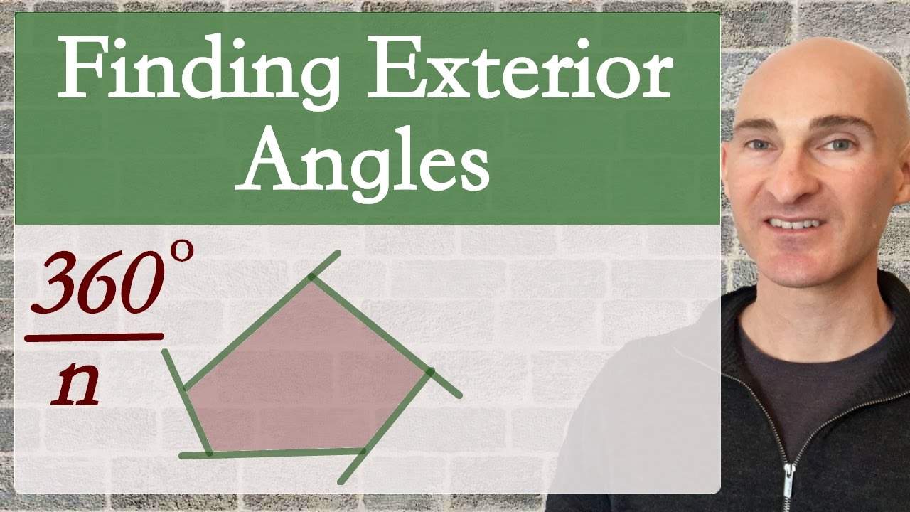 Finding an Exterior Angle in a Polygon
