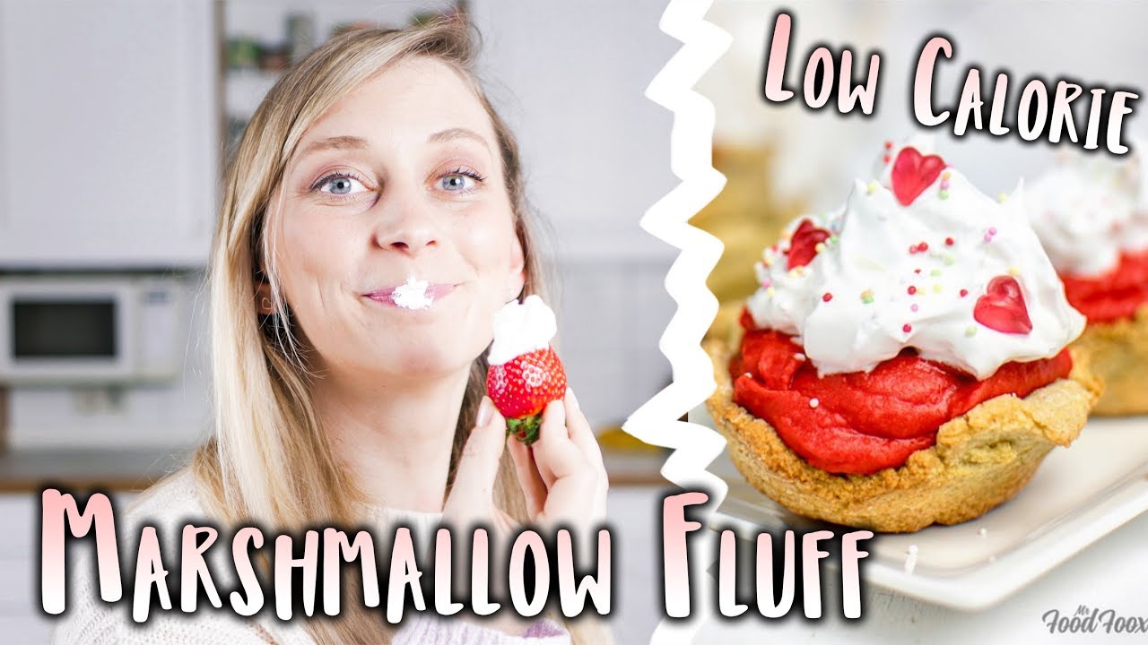 Low Calorie MARSHMALLOW FLUFF | #fooxfluff