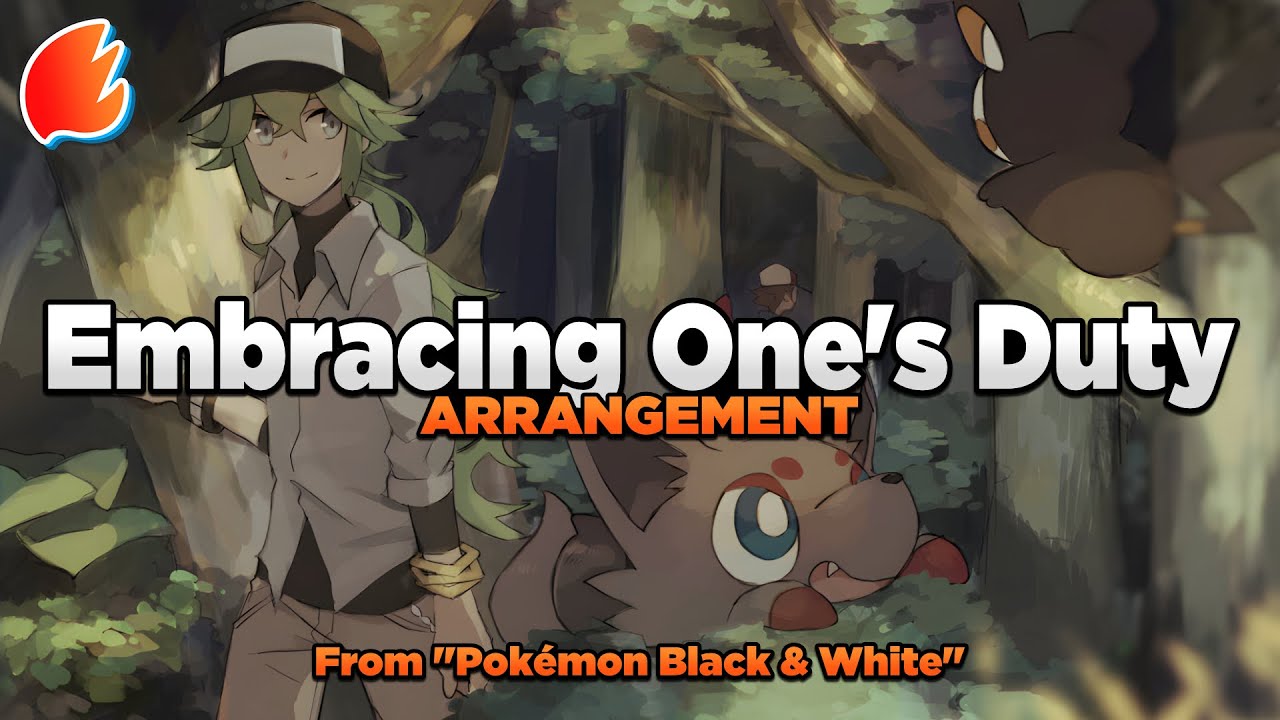 Embracing One's Duty (N's Bridge): Arrangement ◓ Pokémon Black & White