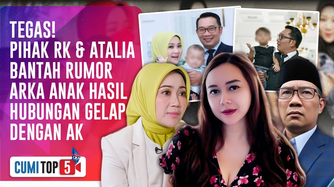Ridwan Kamil & Atalia Bongkar 5 Fakta Status Arka: Akhiri Simpang Siur Isu Aura Kasih! | CUMI TOP V