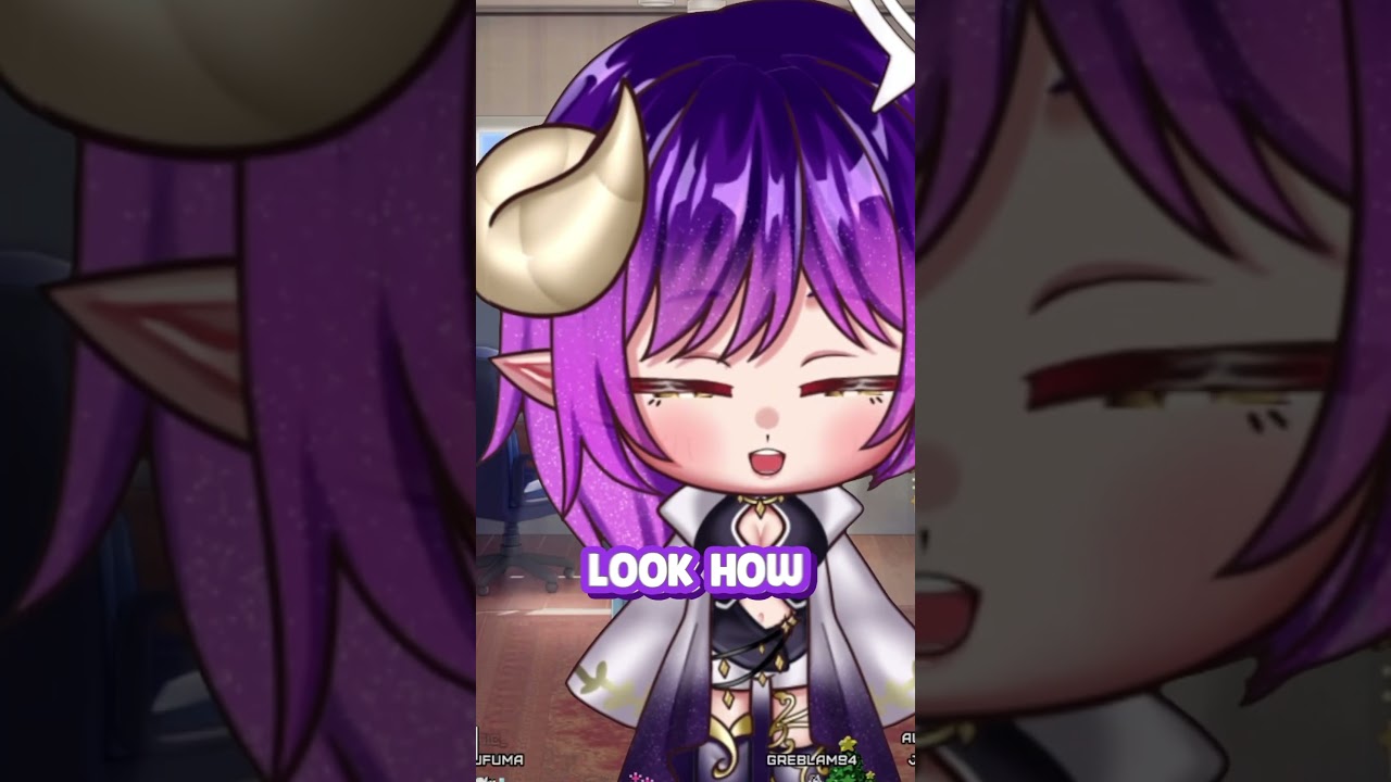 Gremlin husher looks like a troll doll?? #gremlin #vtuber #vtuberen