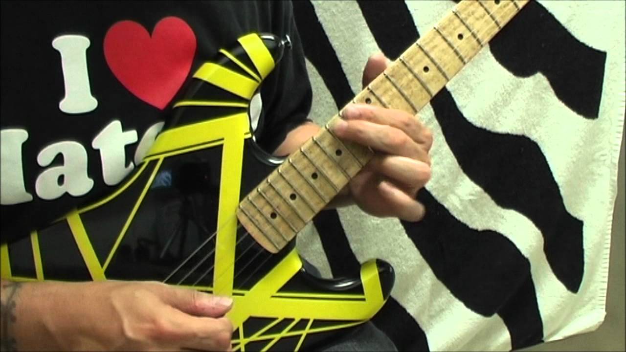 Van Halen Ice Cream Man solo breakdown #2