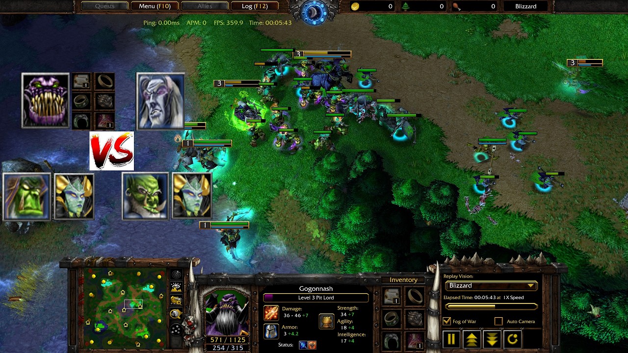 GoldBeaST (O) + Pierikara (O) vs SageMage (U) + GoldenPants (NE)  Warcraft III Reforged 2vs2 match