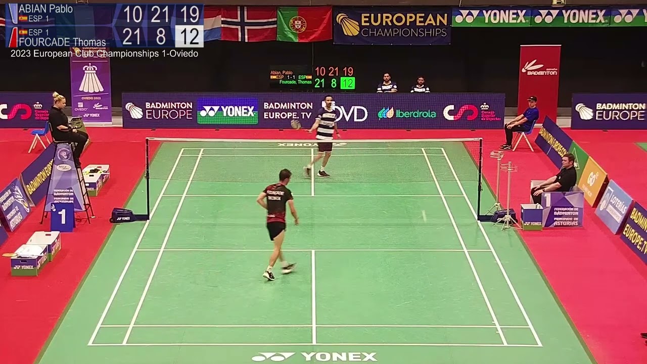 Match Point - Pablo Abian vs Thomas Fourcade - MS, SF - ECC 2023