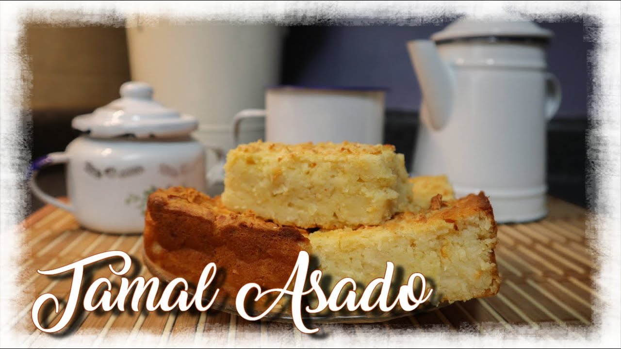 Tamal asado como lo hacían las abuelitas.