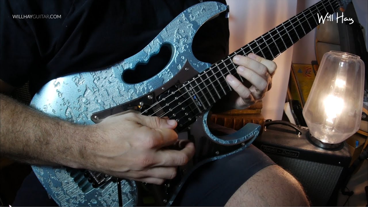 Muse Stockholm Syndrome - Synth Arpeggio Guitar Lesson with Tab