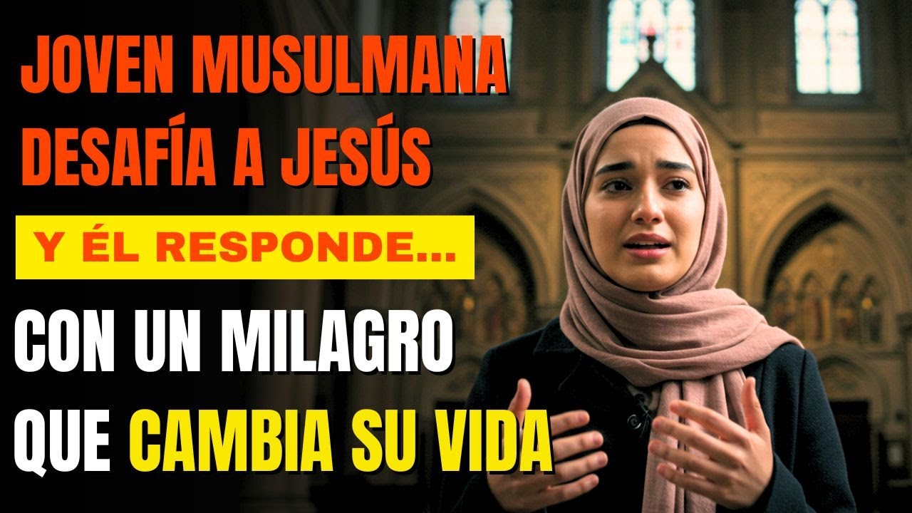 JOVEN MUSULMANA DESAFÍA A JESÚS… Y SU VIDA ES TRANSFORMADA POR UN MILAGRO – TESTIMONIO DE CONVERSIÓN