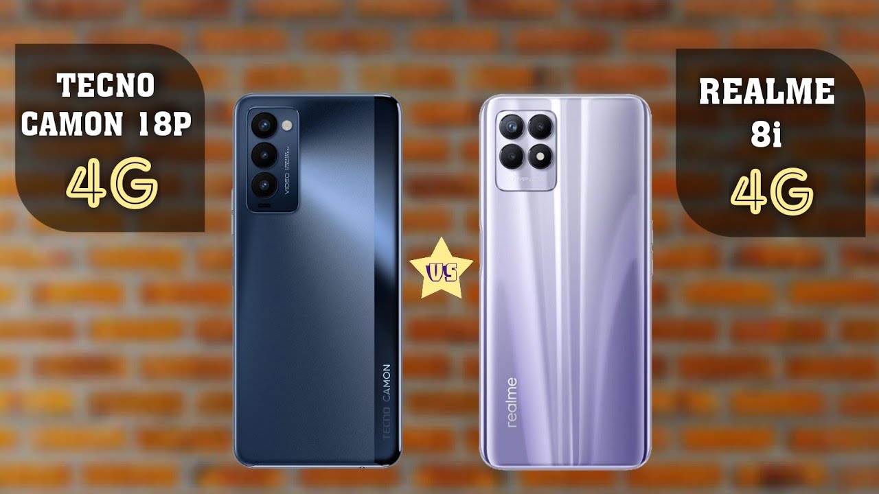 Tecno Camon 18 P 4G vs Realme 8i 4G | Compare | Which is best 👍