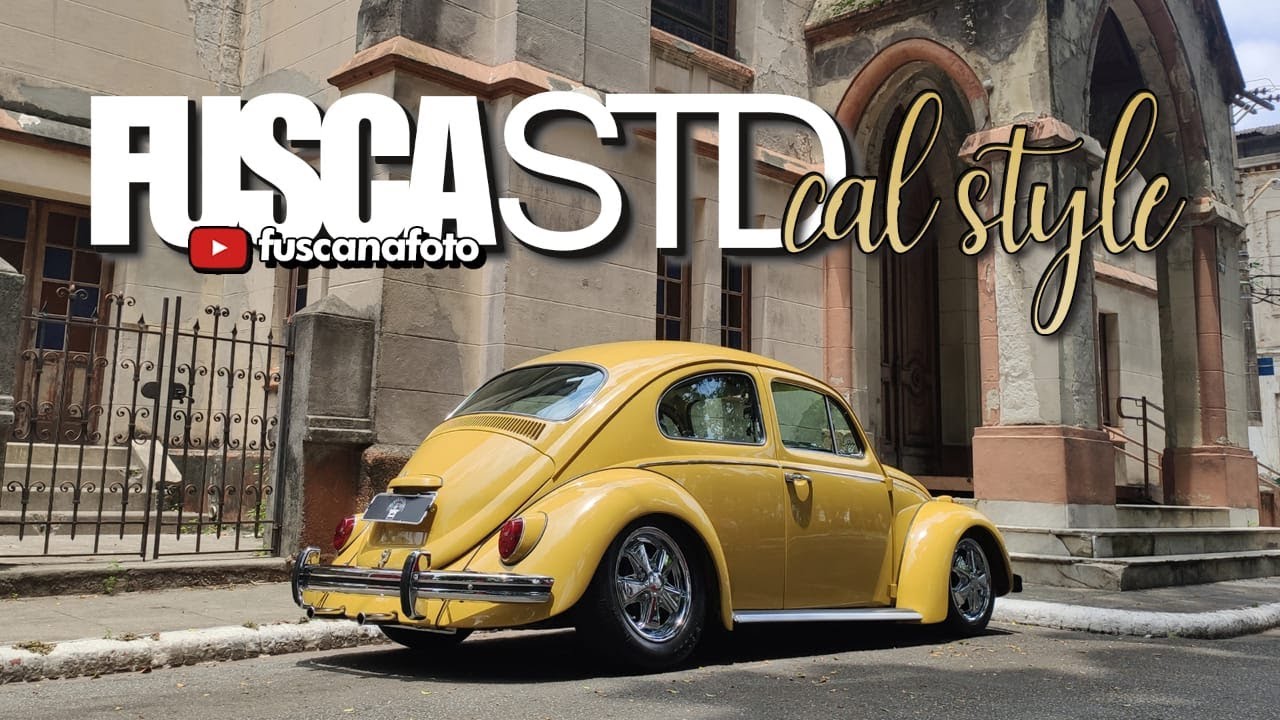 FUSCA STD MISTURA ORIGINALIDADE E TOQUES DE UMA PERSONALIZAÇÃO CAL STYLE DE RESPEITO - Fusca na Foto