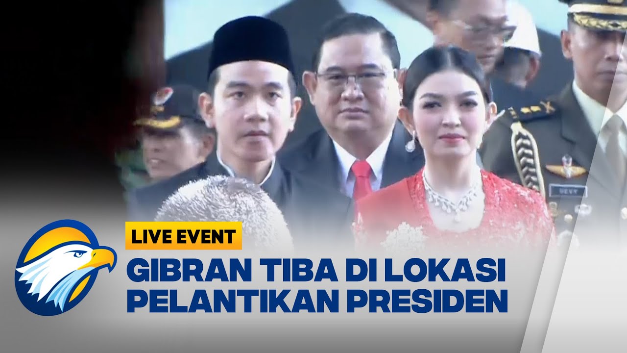 LIVE EVENT - Detik-Detik Gibran Tiba di Gedung MPR RI