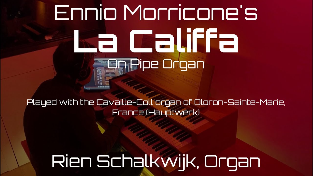 La Califfa (on Pipe Organ) | Ennio Morricone | By Rien