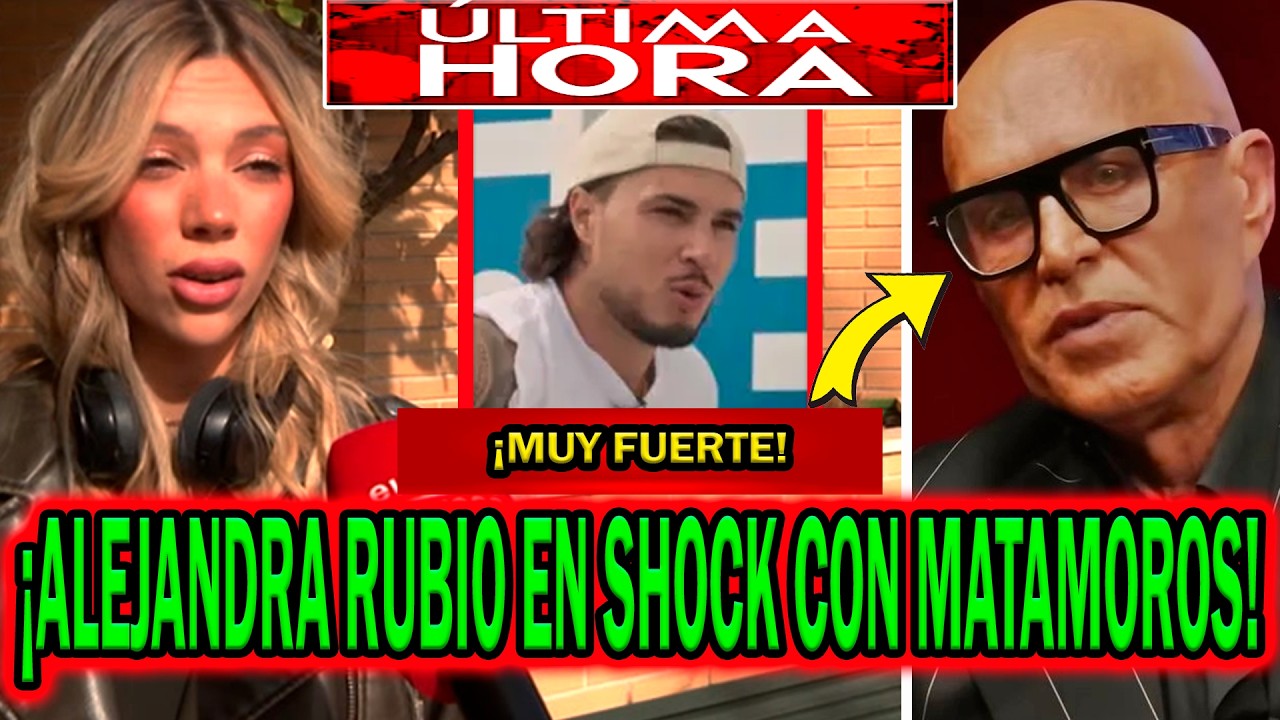 💥¡BOMBAZO! ALEJANDRA RUBIO EN SHOCK CON KIKO MATAMOROS POR CARLO COSTANZIA Y TERELU CAMPOS