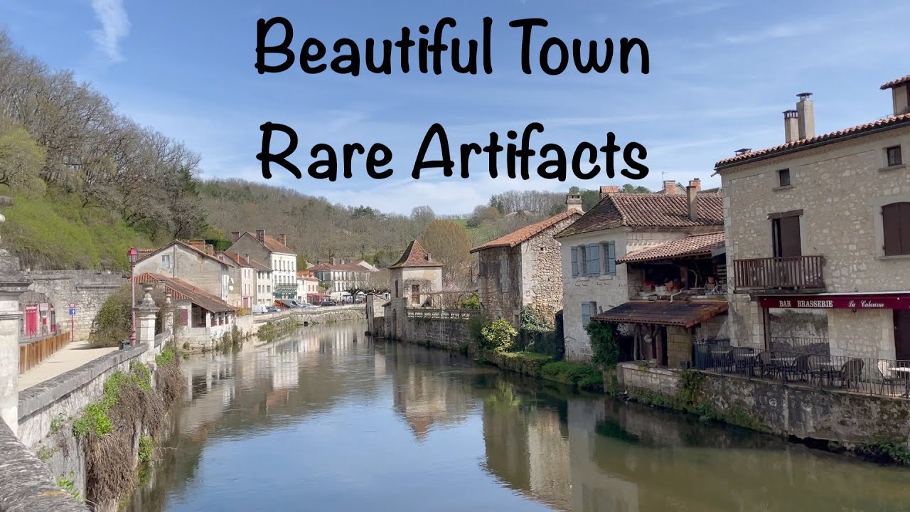 Beautiful Town, Rare Artifacts. French Countryside Life # 93