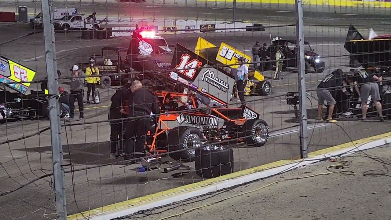 Chase cabre halfway break openwheel showdown bullring las vegas motor speedway  2025 