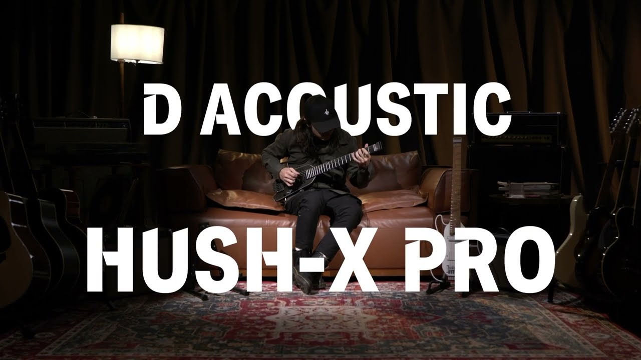 [DEMO-D Acoustic] Donner HUSH&trade; X PRO Travel Guitar