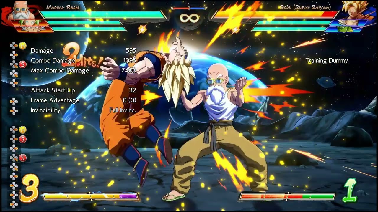 Обзор патча DBFZ 1.38: Мастер Роши