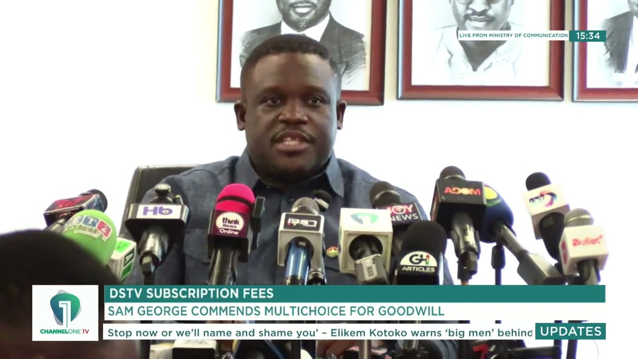 Sam George: DStv subscribers to enjoy between 33% to 50% increased value